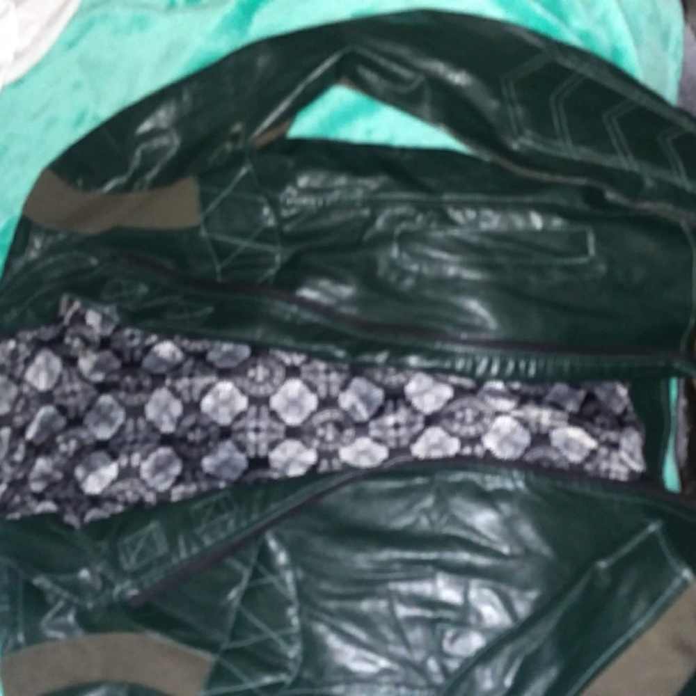 Womens leather jacket